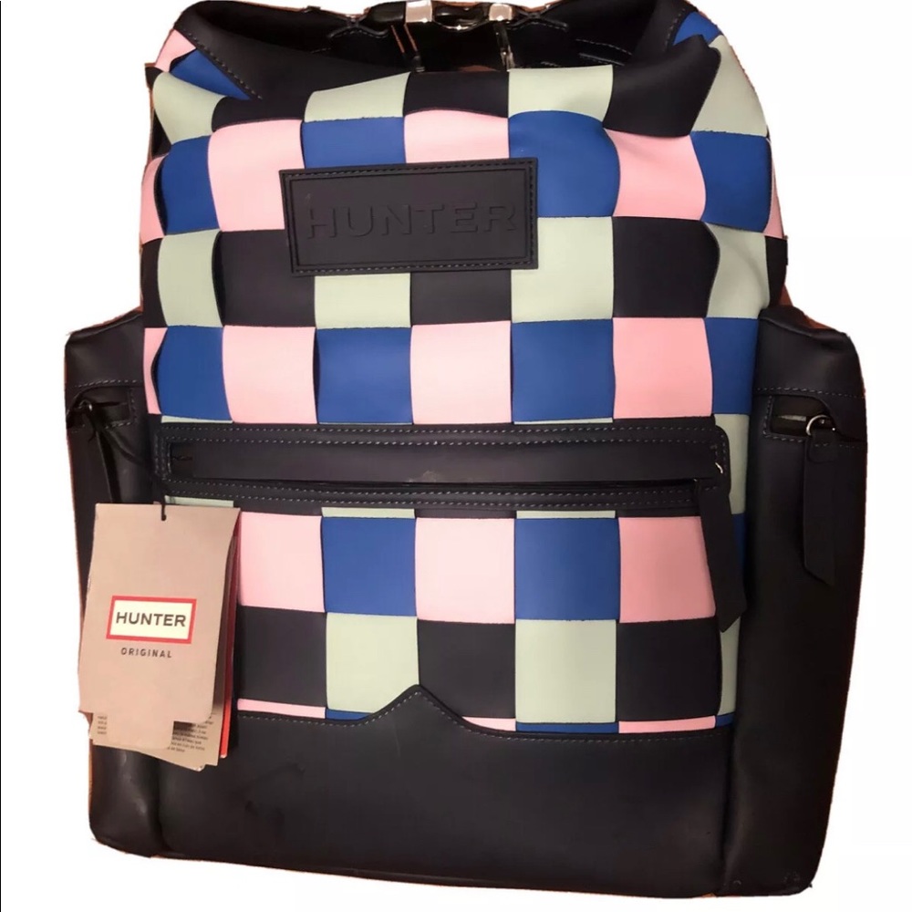 Hunter Top Clip Backpack Blue Multicolor